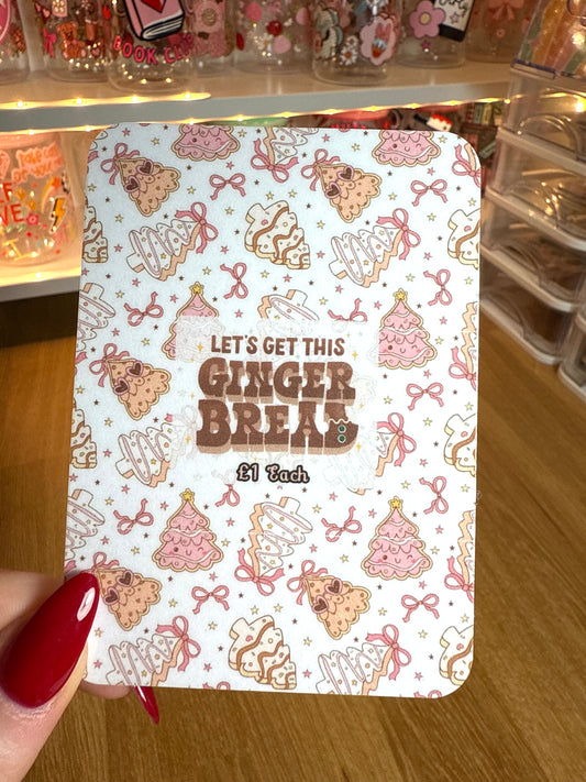 Get that Gingerbread Pink Mini