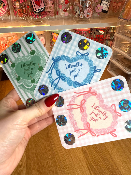 Literally Just a Girl Scratch Off Mini