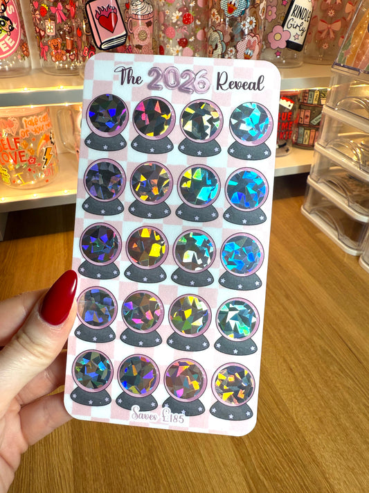 The 2026 Reveal Scratch off