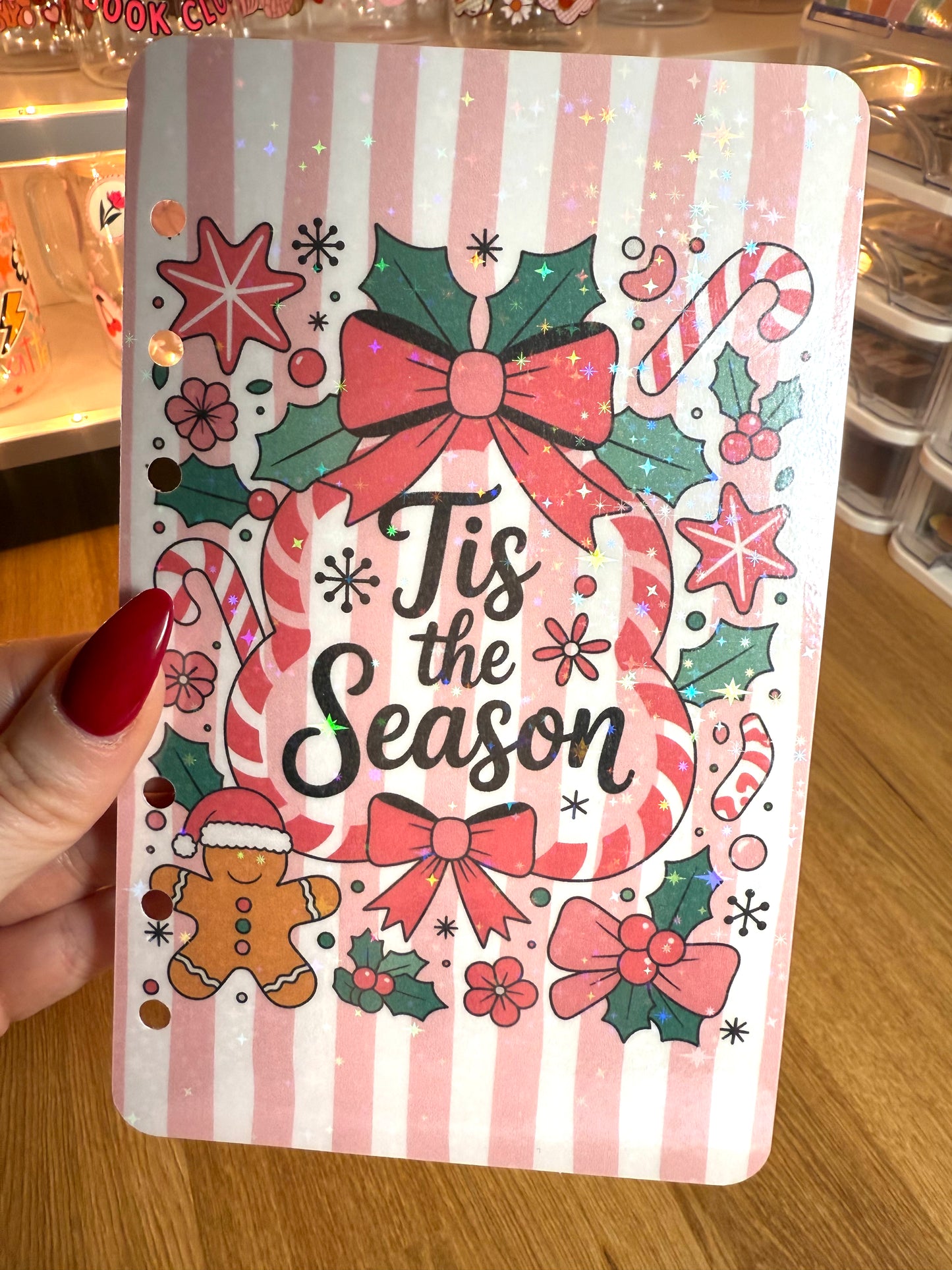 Tis the Season Holographic Dashboard