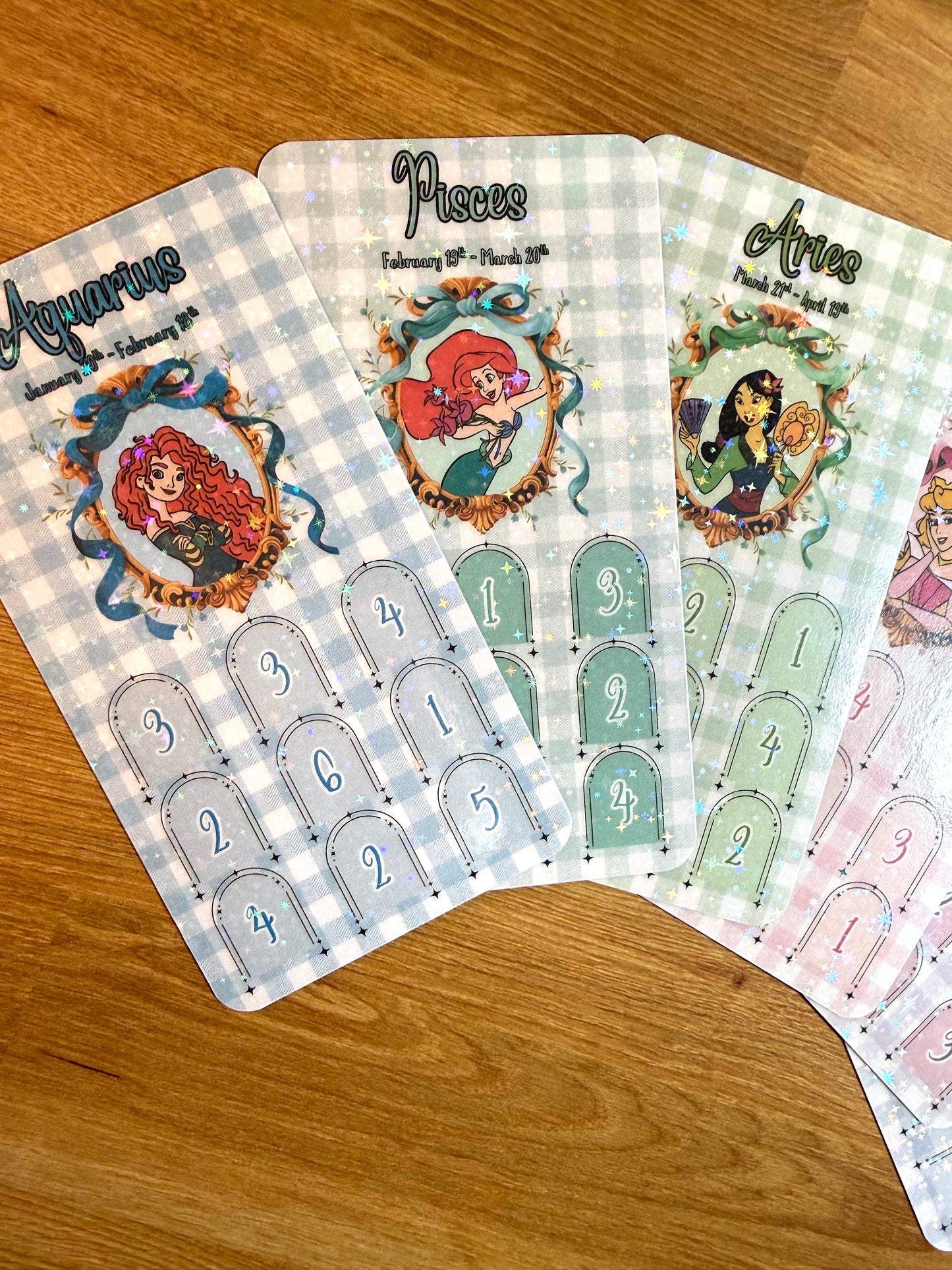 The Zodiac Princess Collection - £30 Cross Off Edition