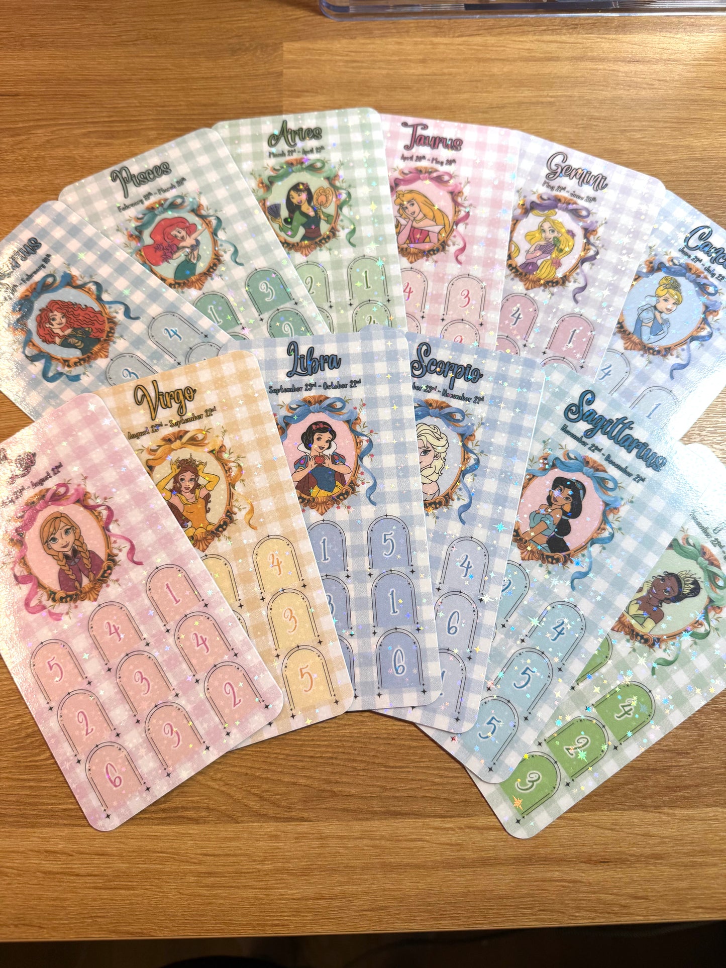 The Zodiac Princess Collection - £30 Cross Off Edition