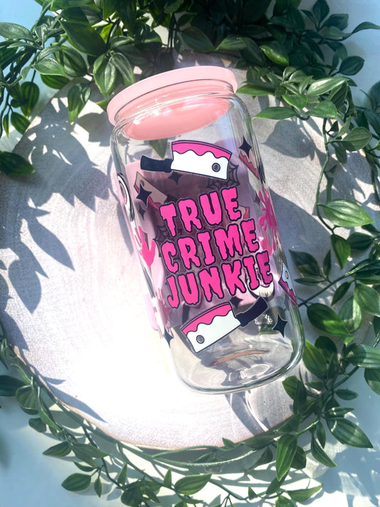 True Crime Junkie Pink